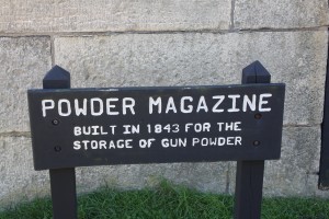 Powder Magazine, which was built in 1843.