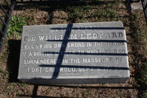 Col. William Ledyard marker