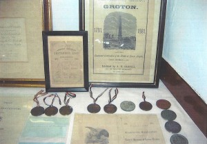Artifacts on display in the museum