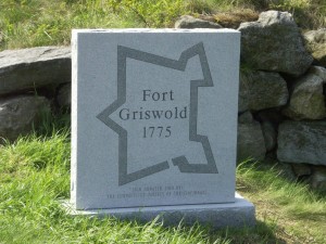 Fort Griswold granite sign