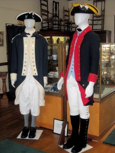 Mannequins at Fort Griswold