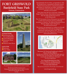 Fort Griswold Battlefield State Park rack card