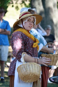 Re-enactors at Fort Griswold