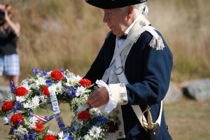 Fort Griswold wreath laying ceremony 9.6.15